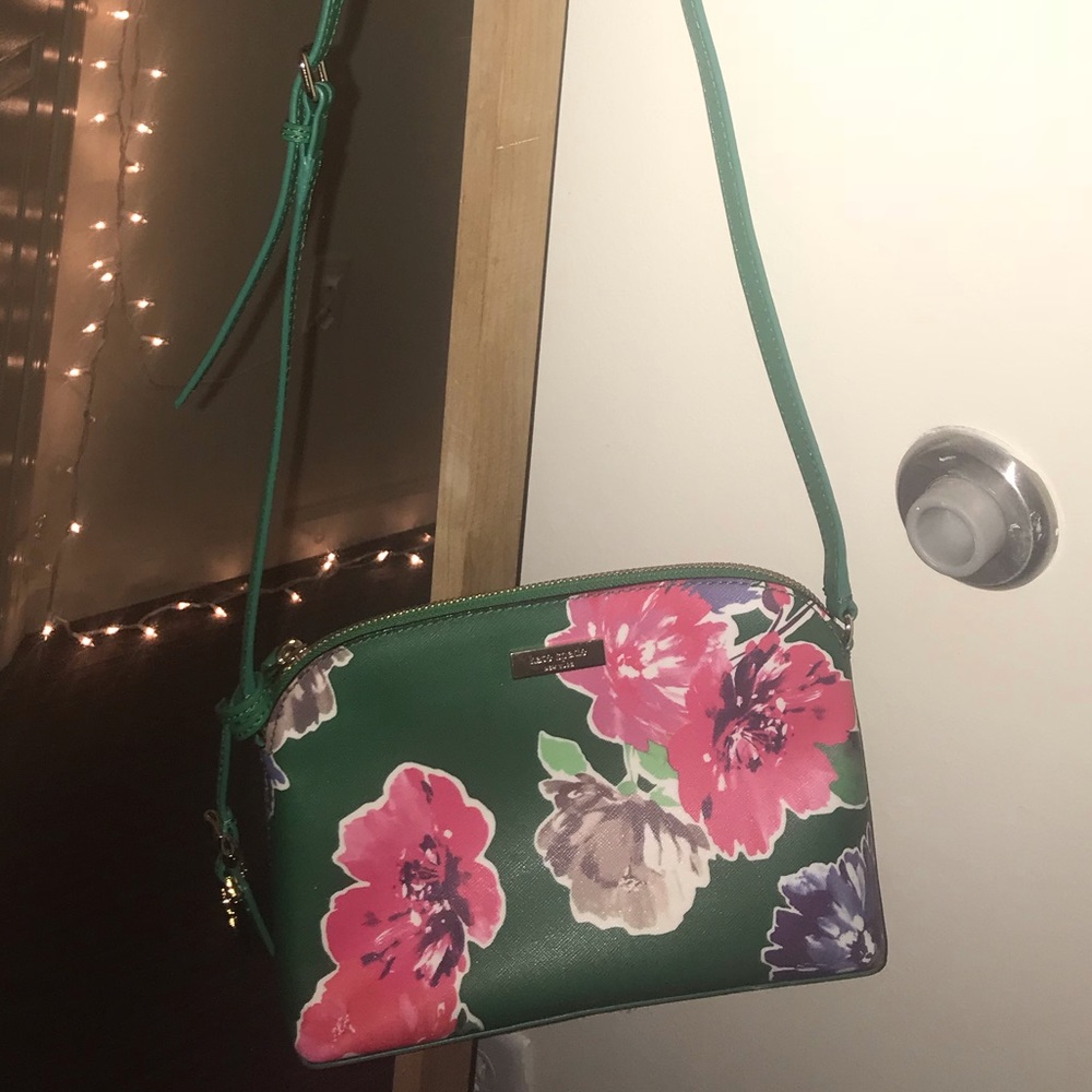Kate Spade floral crossbody bag